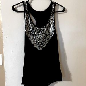 Black tank top! Size: small